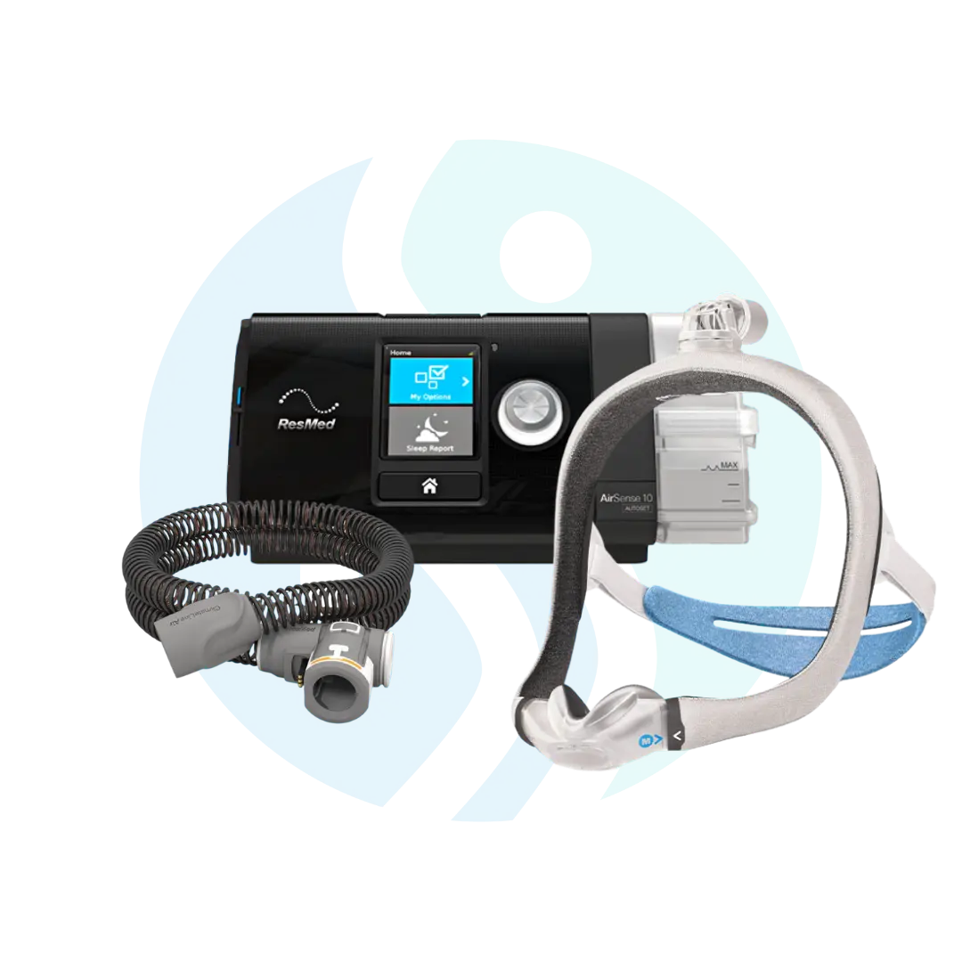 Pack CPAP AirSense 10 Auto + Mascarilla Nasal AirTouch N30i + Tubo Calefaccionado ClimateLine Air Pack CPAP AirSense 10 Auto + Mascarilla Nasal AirTouch N30i + Tubo Calefaccionado ClimateLine Air