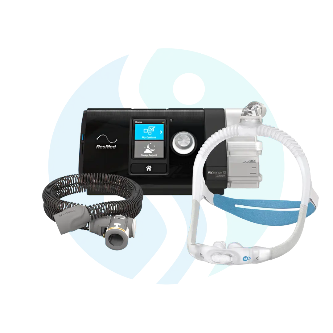 Pack CPAP AirSense 10 Auto + Mascarilla Nasal AirFit P30i + Tubo Calefaccionado ClimateLine Air Pack CPAP AirSense 10 Auto + Mascarilla Nasal AirFit P30i + Tubo Calefaccionado ClimateLine Air