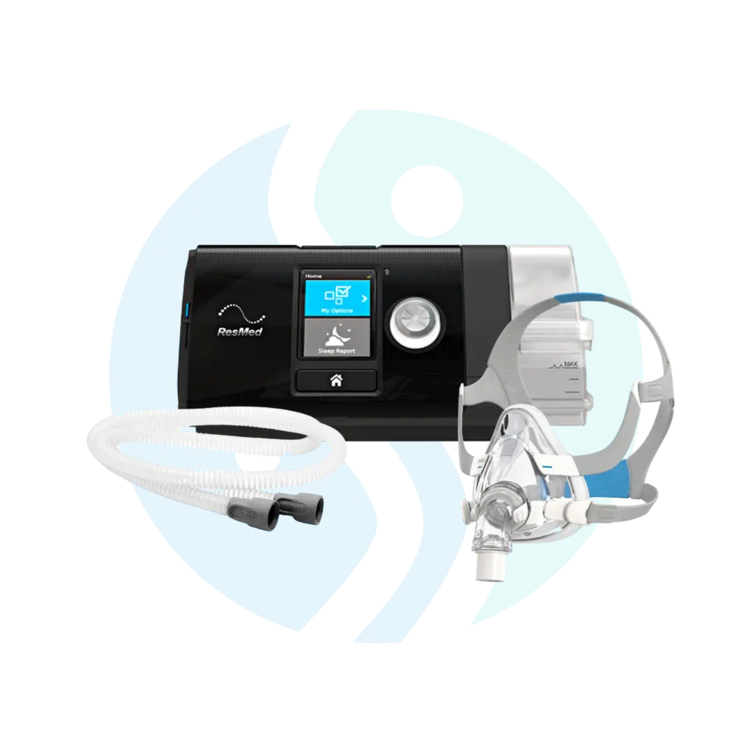 Pack CPAP AirSense 10 + Mascarilla Oronasal F20 + Tubo Estándar Pack CPAP AirSense 10 + Mascarilla Oronasal F20 + Tubo Estándar